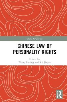 portada Chinese law of Personality Rights (China Perspectives) (in English)