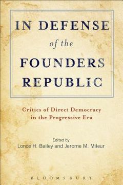 portada In Defense of the Founders Republic (en Inglés)