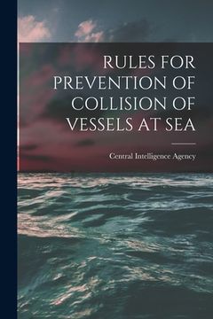 portada Rules for Prevention of Collision of Vessels at Sea (en Inglés)