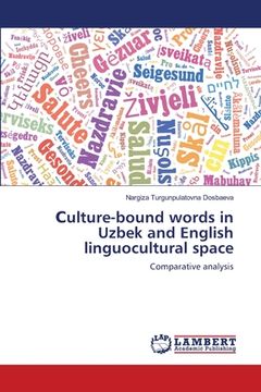 portada Сulture-bound words in Uzbek and English linguocultural space (en Inglés)