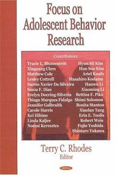portada Focus on Adolescent Behavior Research (en Inglés)