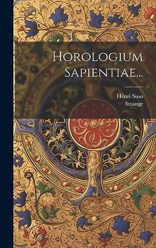 portada Horologium Sapientiae. (en Latin)