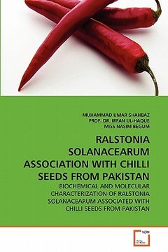 portada ralstonia solanacearum association with chilli seeds from pakistan (en Inglés)