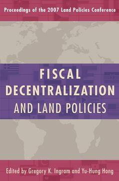portada Fiscal Decentralization and Land Policies (en Inglés)
