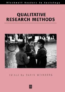 portada qualitative research methods (in English)