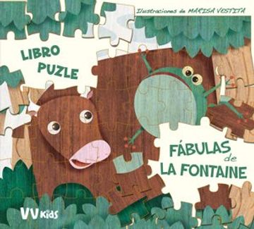 portada Las Fabulas de la Fontaine Puzle (Vvkids) (in Spanish)