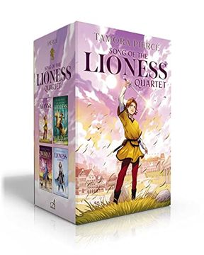 portada Song of the Lioness Quartet (Hardcover Boxed Set): Alanna; In the Hand of the Goddess; The Woman who Rides Like a Man; Lioness Rampant (en Inglés)