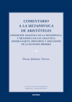 portada Comentario a la Metaphysica de Aristóteles (in Spanish)