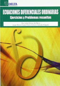 portada Ecuaciones Diferenciales Ordinarias: Ejercicios y Problemas Resueltos (in Spanish)