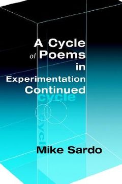 portada a cycle of poems in experimentation continued (en Inglés)
