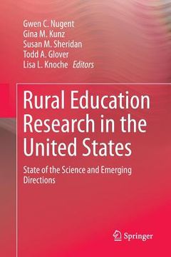 portada Rural Education Research in the United States: State of the Science and Emerging Directions (en Inglés)