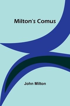 portada Milton's Comus (en Inglés)