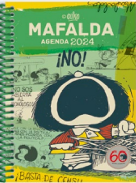 portada MAFALDA 2024 ANILLADA FEMINISTA VERDE (in Spanish)