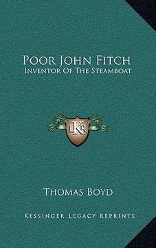 portada poor john fitch: inventor of the steamboat (en Inglés)