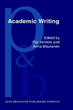 portada academic writing (in English)