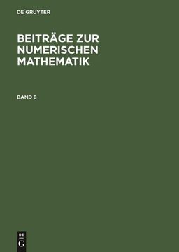 portada Beiträge zur Numerischen Mathematik. Band 8 (in German)