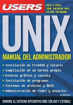 portada Unix Manual del Administrador [Paso a Paso Como Instalar Unix en una Tostadora]