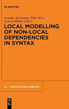 portada Local Modelling of Non-Local Dependencies in Syntax (in English)
