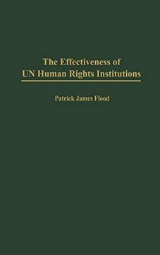 portada The Effectiveness of un Human Rights Institutions (en Inglés)