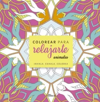 portada Colorear para relajarte. Animales