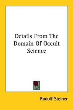 portada details from the domain of occult science (en Inglés)