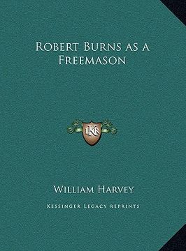 portada robert burns as a freemason (in English)