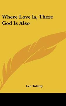 portada where love is, there god is also (en Inglés)