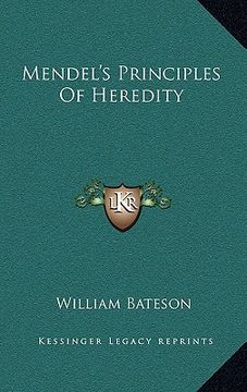portada mendel's principles of heredity (in English)