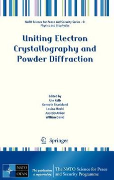 portada uniting electron crystallography and powder diffraction (en Inglés)