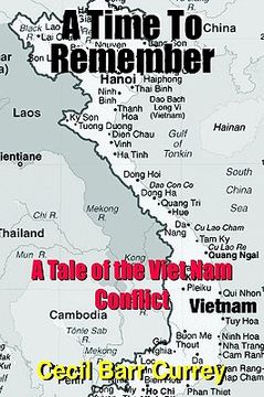 portada a time to remember: a tale of the viet nam conflict (in English)