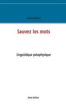 portada Sauvez les mots (French Edition)