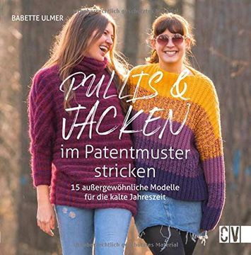 portada Pullis und Jacken im Patentmuster Stricken: 15 Außergewöhnliche Modelle für die Kalte Jahreszeit (in German)