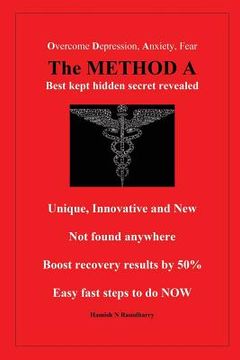 portada The Method a: Overcome Anxiety, Depression and Fear