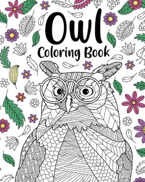 portada Owl Coloring Book (in English)