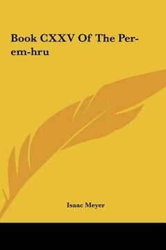 portada book cxxv of the per-em-hru (in English)