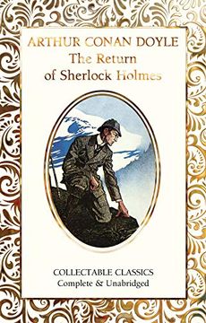 portada The Return of Sherlock Holmes (Flame Tree Collectable Classics) (en Inglés)