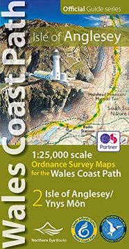 portada Isle of Anglesey Coast Path Map: 1: 25,000 Scale Ordnance Survey Mapping for the Entire Isle of Anglesey Coast Path (os map Books: Wales Coast Path) (en Inglés)