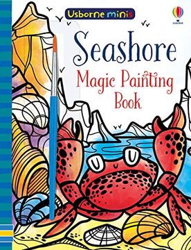portada Magic Painting Seashore (Usborne Minis) (en Inglés)