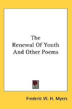 portada the renewal of youth and other poems (en Inglés)