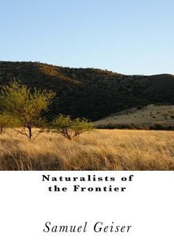 portada Naturalists of the Frontier (in English)