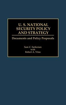 portada U. S. National Security Policy and Strategy: Documents and Policy Proposals (in English)