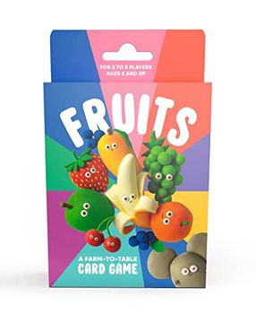 portada Fruits: A Farm-To-Table Card Game for 2 to 5 Players: Card Games for Adults and Card Games for Kids (in English)
