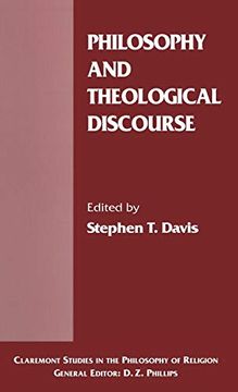 portada Philosophy and Theological Discourse (Claremont Studies in the Philosophy of Religion) (en Inglés)