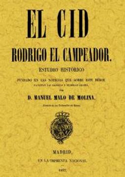 portada Rodrigo el Campeador (Ed. Facsimil de 1857)