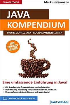portada Java Kompendium: Professionell Java Programmieren Lernen (in German)