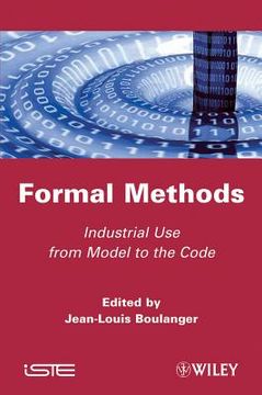 portada Formal Methods: Industrial Use from Model to the Code (en Inglés)