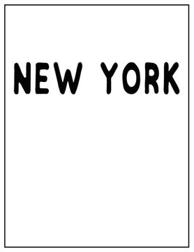 portada New York: Black and white Decorative Book - Perfect for Coffee Tables, End Tables, Bookshelves, Interior Design & Home Staging A (en Inglés)