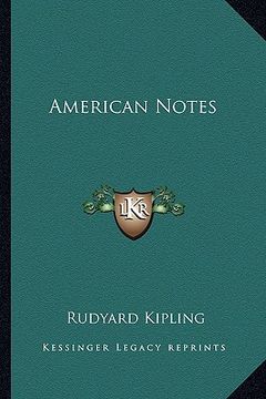 portada american notes (in English)