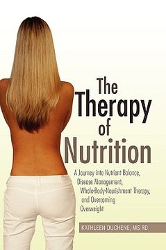portada the therapy of nutrition (in English)