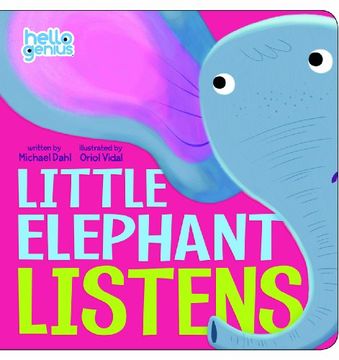portada Little Elephant Listens (Early Years: Hello Genius) (en Inglés)